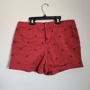 Jones New York Shorts with Anchor Pattern